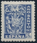 Sellos de Europa - Espaa -  ESPAÑA 966 AÑO SANTO COMPOSTELANO 1943