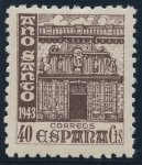 Stamps : Europe : Spain :  ESPAÑA 968 AÑO SANTO COMPOSTELANO 1943