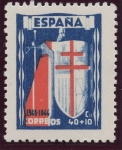 Stamps Spain -  ESPAÑA 972 PRO TUBERCULOSOS 1943