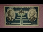 Stamps France -  Didier Daurat-Raymond Vanier