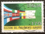 Stamps Italy -  Primeras elecciones directas al Parlamento Europeo.
