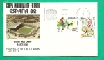 Stamps : Europe : Spain :  Mundial Futbol España 82 - Estadio Nou Camp - Barcelona SPD