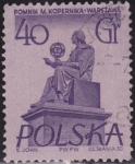 Stamps Poland -  Monumento a Nicolaus Copernicus