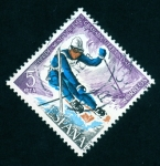 Sellos del Mundo : Europa : Espa�a : 1977 Copa del Mundo de Esqui - Edifil:2408