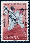 Stamps : Europe : Spain :  1977 X Campeonato del Mundo de Yudo - Edifil:1450