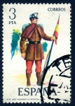 Stamps : Europe : Spain :  1977 Uniformes Militares. Cabo 2º de Infantería. Cazadores -Edifil:2383