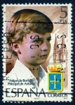 Stamps : Europe : Spain :  1977 Felipe de Borbón. Principe de Asturias - Edifil:2449