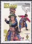 Stamps Bolivia -  Danzas Patrimoniales - Tinku