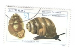 Stamps Germany -  Animales en peligro de extinción: Caracol