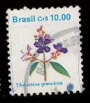 Sellos de America - Brasil -  Tibouchina Granulosa