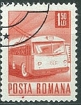 Stamps Romania -  Trolebus
