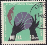 Stamps : Europe : Poland :  Basquet