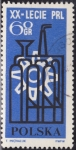 Stamps Poland -  4 º Congreso del Partido Obrero Unificado de Polonia