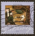 Stamps Germany -  200a Nacimiento de Carl Spitzweg.
