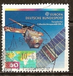 Stamps Germany -  Europa-C.E.P.T. - aeroespacial europeo.