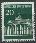 Sellos de Europa - Alemania -  Puerta de Brandenburgo