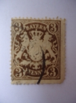 Stamps Germany -  Clásico Bayer - Escudo de Armas
