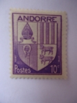 Sellos del Mundo : Europa : Andorra :  Andorre-escudo