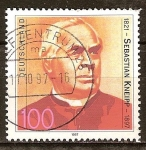 Stamps Germany -  Centenario de la muerte de Sebastian Kneipp.