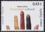 Stamps Spain -  Valores civicos