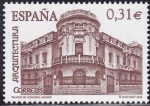 Stamps Spain -  Palacio de Longoria