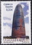 Stamps Spain -  Torre Agbar