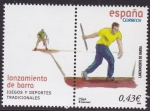 Stamps Spain -  Lanzamiento de Barra