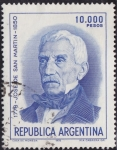Stamps Argentina -  Jose de San Martin