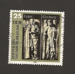 Stamps Germany -  Estatuas de la Catedral de Naumberg