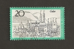 Stamps Germany -  Vista de la ciudad de Goslar