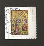 Stamps Germany -  Pintura Alemana, Colonia 1350