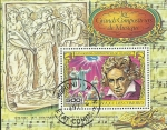 Stamps : Africa : Comoros :  Beethoven