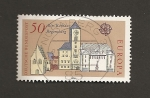 Stamps Germany -  Ayuntamiento viejo de Regensburg
