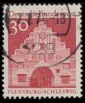 Stamps Germany -  FLENGSBURG/SCHLESWIG