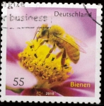 Stamps Germany -  ABEJA EN FLOR AMARILLA