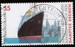 Stamps : Europe : Germany :  VAPOR DE BREMEN