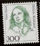 Stamps Germany -  FANNY HENSEL