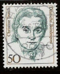 Stamps Germany -  CRISTINE TEUSCH