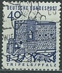 Sellos de Europa - Alemania -  Fortaleza Trifels