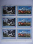 Sellos de America - Venezuela -  República Bolivriana de Venzuel - Pico Bolívar (V/zuela) y Montaña Damavand (Irán)