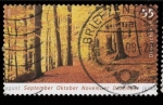 Stamps Germany -  BOSQUE HOJAS CAIDAS