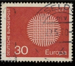 Stamps Germany -  SERIE EUROPA