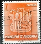 Sellos de Europa - Andorra -  Escudo de armas