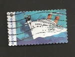 Sellos de Europa - Alemania -  Trasanlantico Andrea Doria