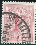 Stamps Belgium -  Escudo - 1 f (24x28)