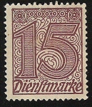 Sellos de Europa - Alemania -  Official Stamps