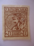 Stamps Ukraine -  Campesino Ucraniano - (Ukrainian Peasant)- 