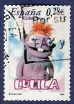 Stamps Spain -  Edifil 4181 Los Lunnis Lulila 0,28