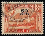 Stamps United Kingdom -  Mukalla.