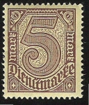 Stamps : Europe : Germany :  Official stamps